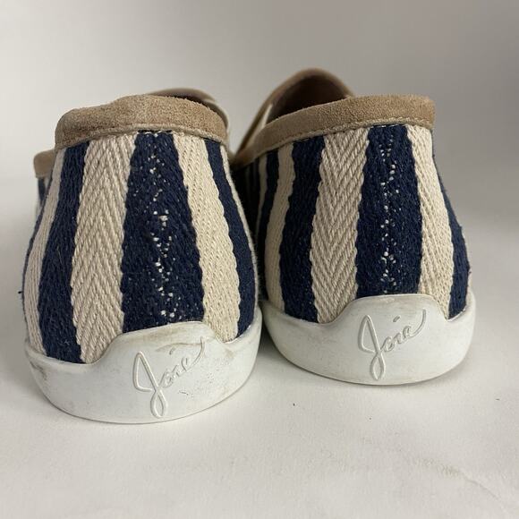 Joie Kidmore Slip-On Sneakers Women’s Size EUR 40 Stripe Canvas Nautical Summer - Picture 9 of 11